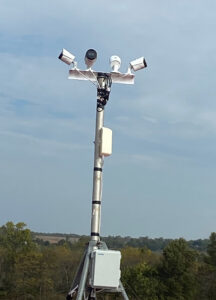 Four camera setup